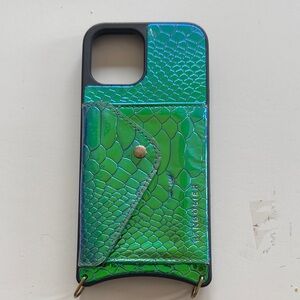 Bandolier Green Snake Skin Phone Case